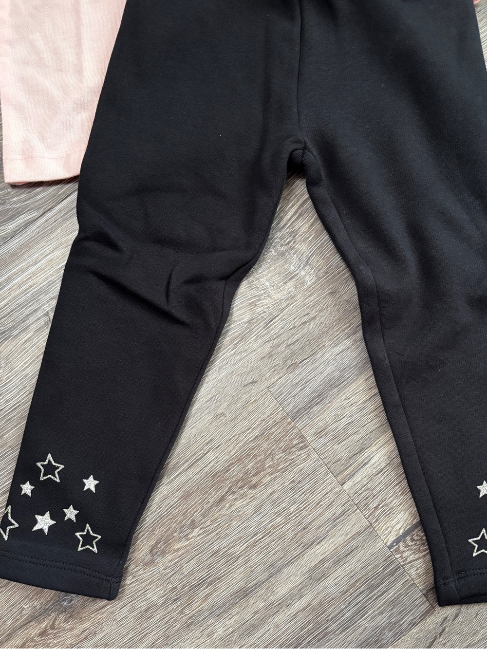 Toddler Girl 2T Clothing Bundle Lot NWT Jeans Leggings Tops Dress 5 Pc - Picture 6 of 13